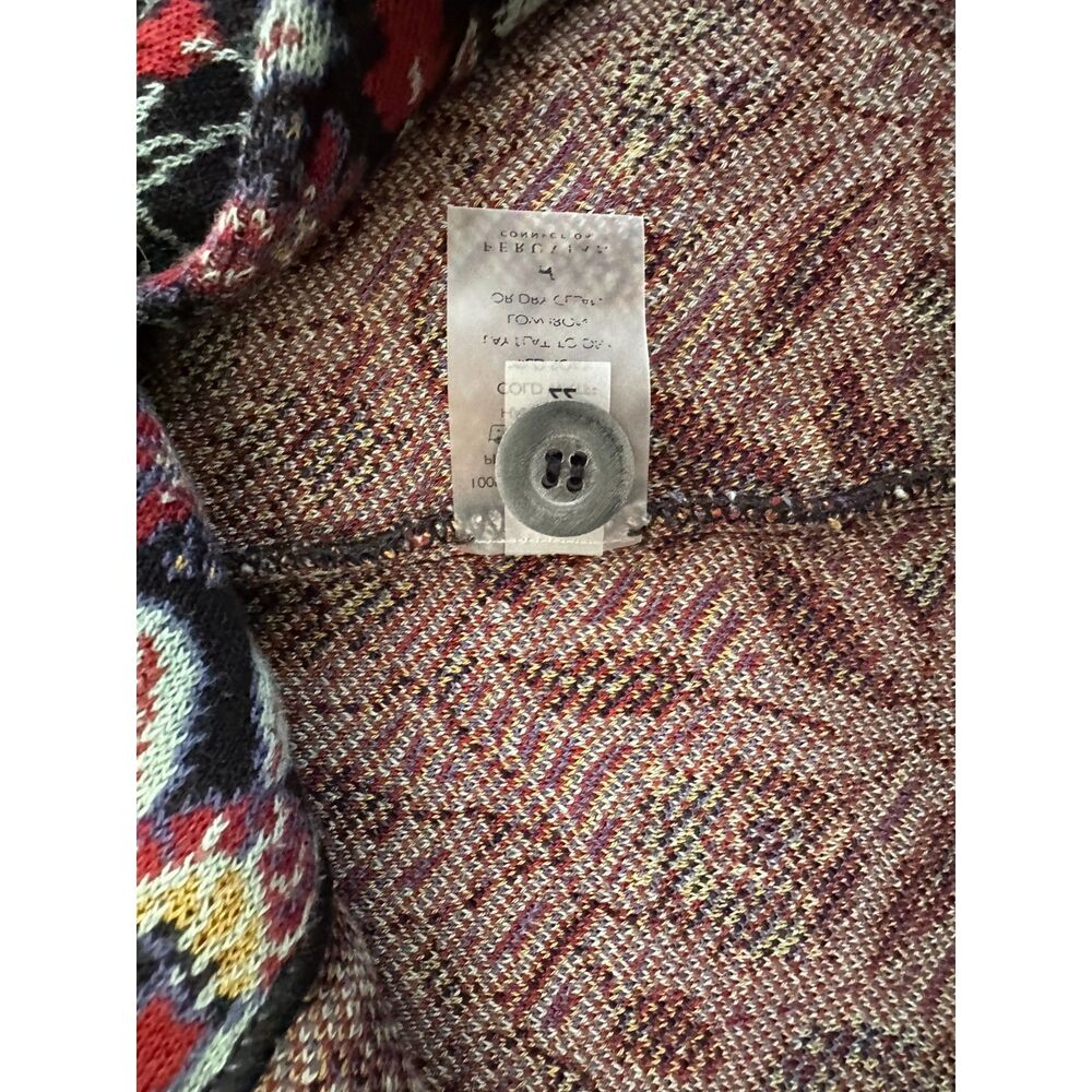 Peruvian Connection Kashmiri Knit Jacket Blazer Large - Picture 5 of 8